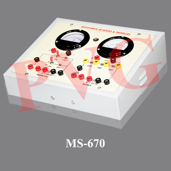 PVG RESISTANCE IN PARALLEL AND SERIES APPARATUS